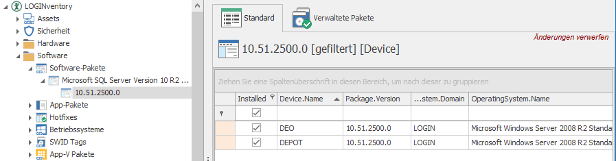 Anzeigen der Rechner, auf denen eine bestimmte SQL Server Edition installiert ist