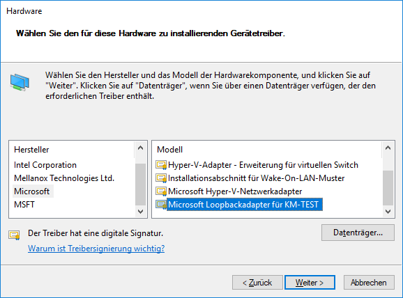 Loopbackadapter Loopbackadapter