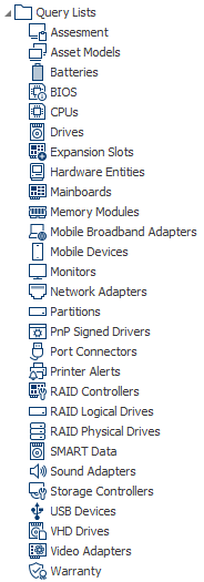 Hardware Inventory